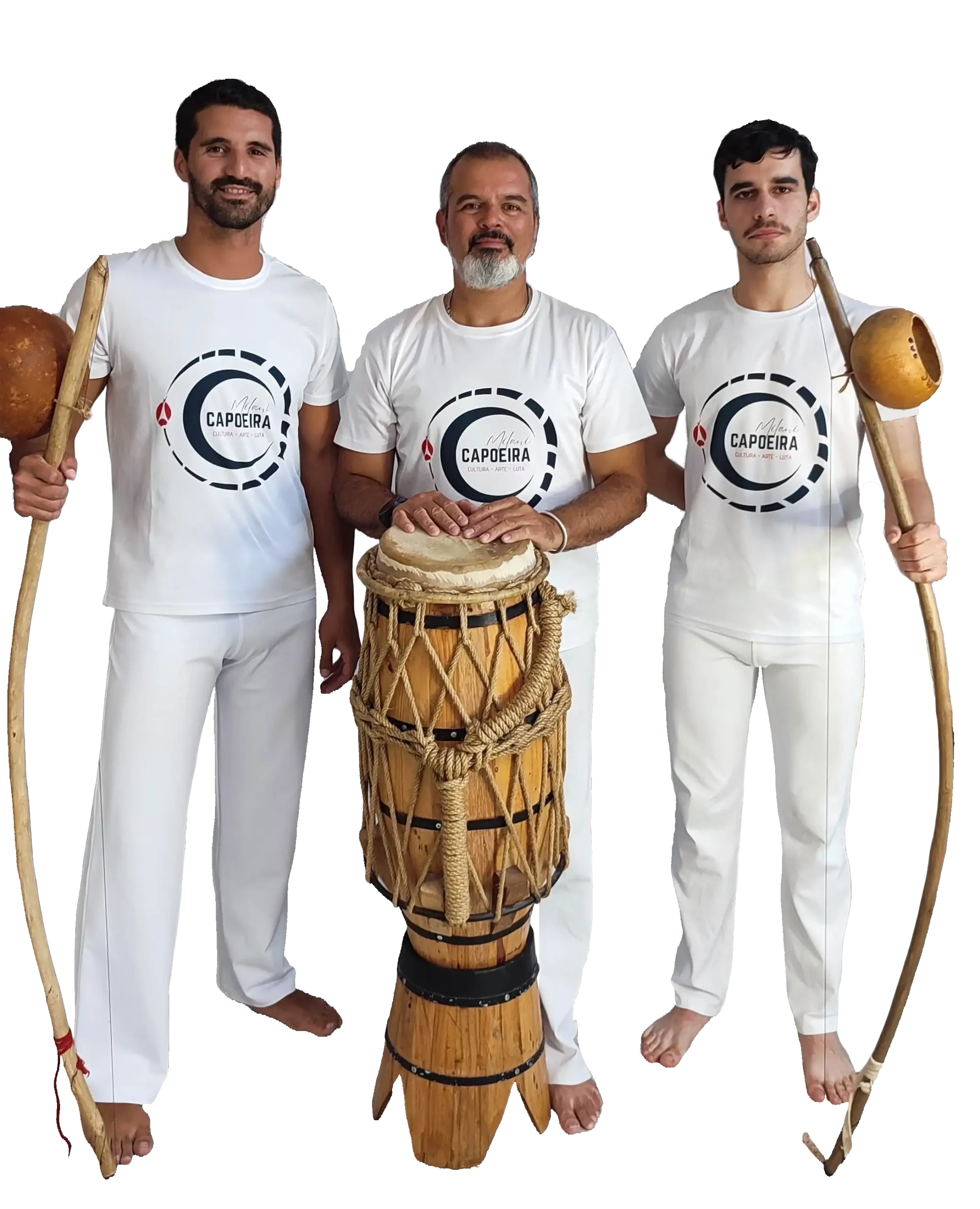 Sobre Nós 1CAL Milani Capoeira CAL Meia Corda Pimenta e Milani